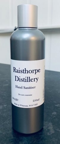 Raisthorpe Distillery Hand Sanitiser 250ml