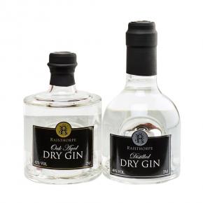 Dry Gin Stacker Duo - 1 x Distilled Dry Gin top and 1 x Oak Aged Dry Gin Base Stacker