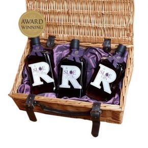 Platinum Collection 70cl Hamper : containing Sloe Gin, Sloe Port and Damson Port 70cls