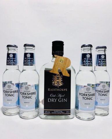 Yorkshire G&T Pack - Oak Aged Gin and Skinny Tonic