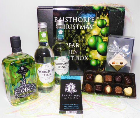 Raisthorpe Christmas Box Pear Gin 70cl