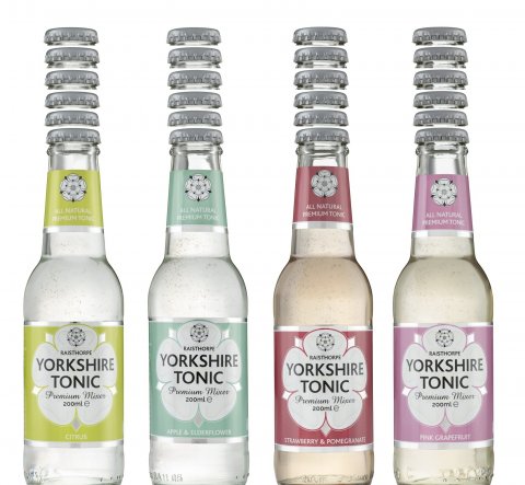 Set of 24x 200ml - flavoured Yorkshire Tonics only - No Premium or Skinny
