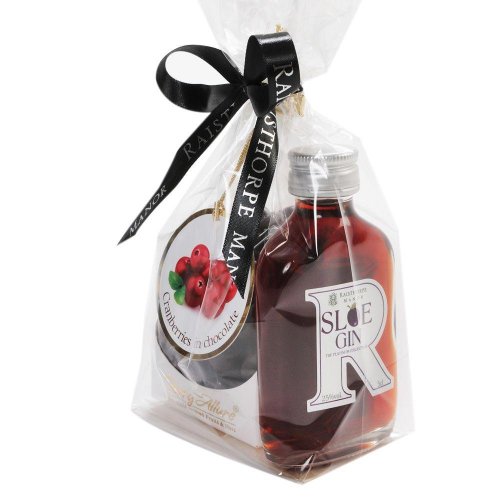 Sloe Gin Liqueur and Chocolates