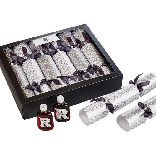 Silver Frost Tipple Crackers Pack of 6