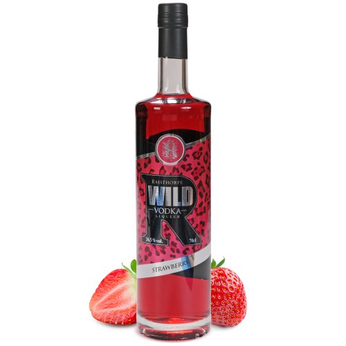 Strawberry Wild Vodka Liqueur: 5cl x6bottles