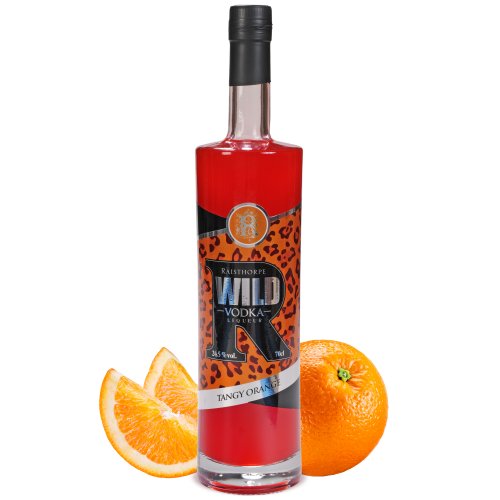 Tangy Orange Wild Vodka Liqueur: 5cl x6bottles