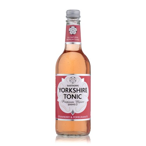 Strawberry & Pomegranate Yorkshire Tonic 500ml: Strawberry&Pom 8x500ml