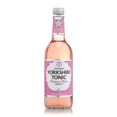 Pink Grapefruit Yorkshire Tonic 500ml: PinkGrapefruit 8x500ml