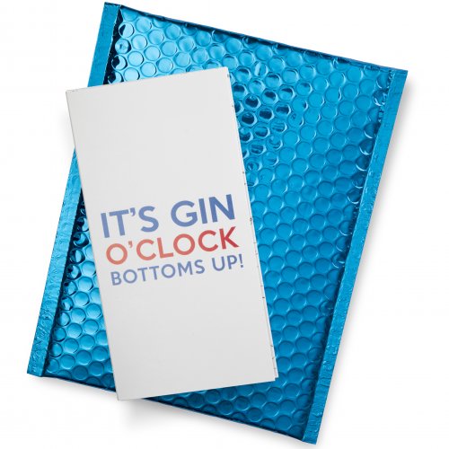 It's Gin O' Clock - Bottoms Up!: WILD Tangy Orange Vodka: Pink Envelope