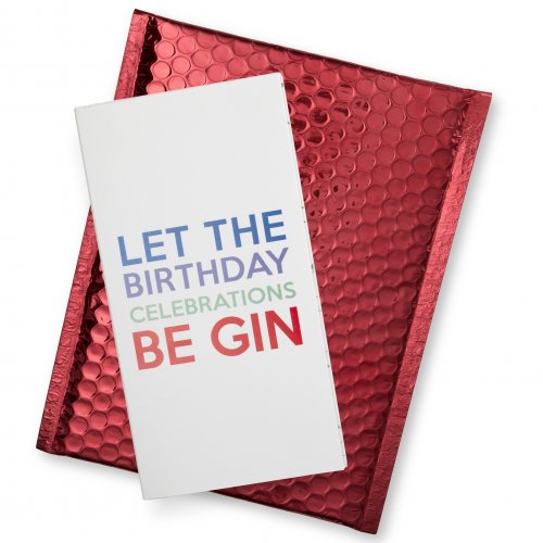 Let the Birthday Celebrations BeGin: Sloe Gin: Green Envelope