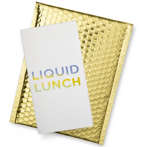 Liquid Lunch: Violet Gin: Red Envelope