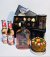 Rhubarb Celebration Hamper: Rhubarb Gin 35cl, Sloe Port Cake, Rhubarb Jam, 2 x 200ml Strawberry & Pomegranate Tonics & Chocolates