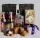 Rhubarb Celebration Hamper: Rhubarb Gin 35cl, Sloe Port Cake, Rhubarb Jam, 2 x 200ml Strawberry & Pomegranate Tonics & Chocolates